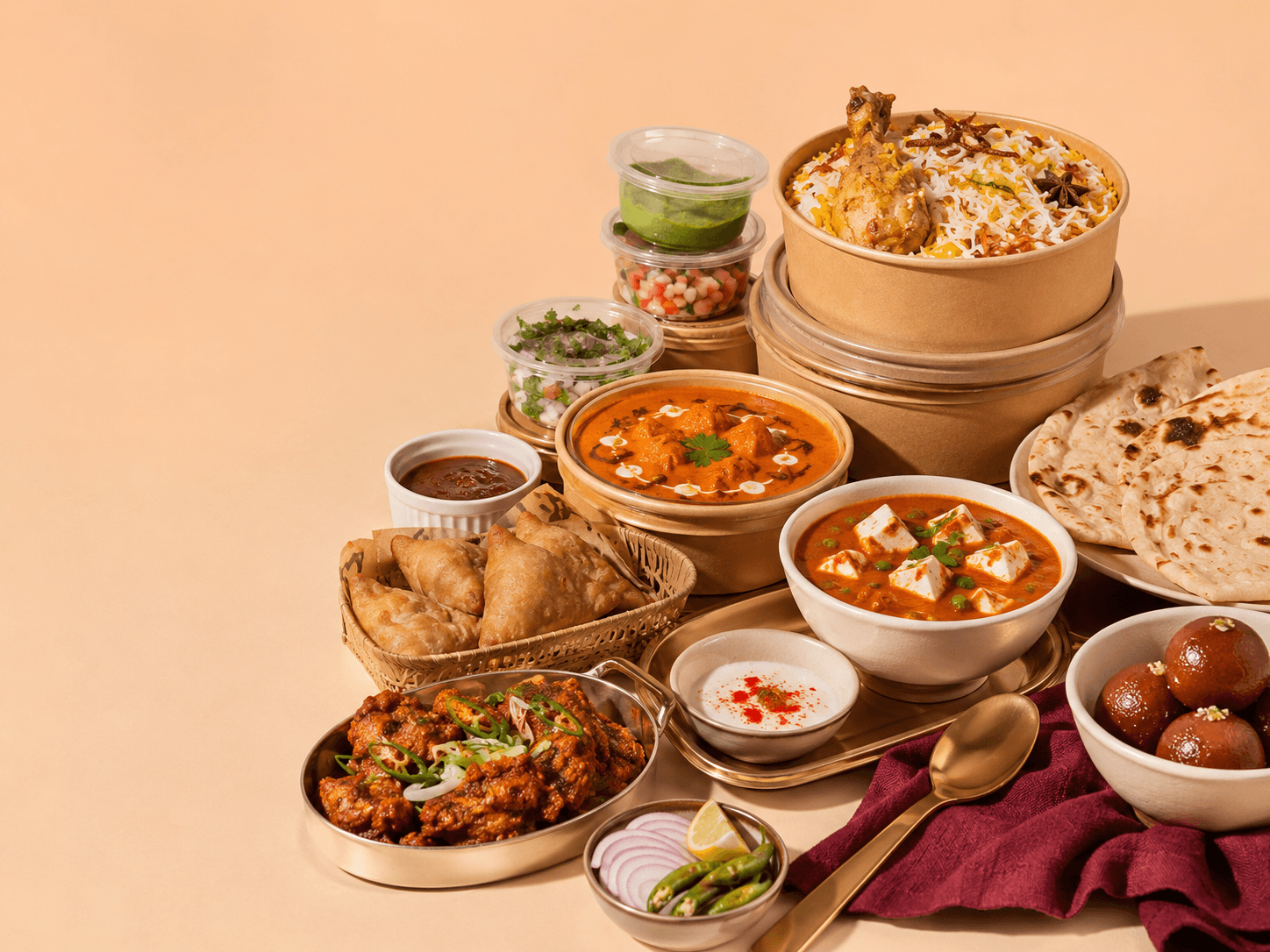 IBC Catering — food spread
